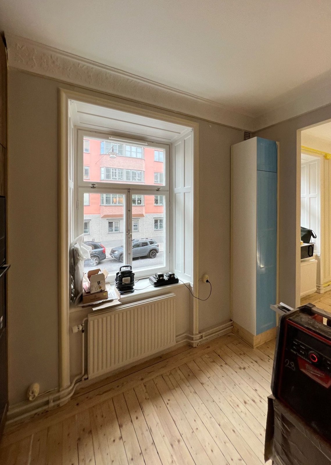 Helrenovering av lägenhet, Stockholm
